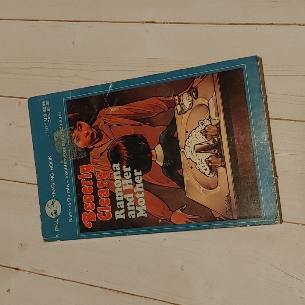 Ramona And Her Mother By Beverly Cleary Children Classic Vintage Book 1979
